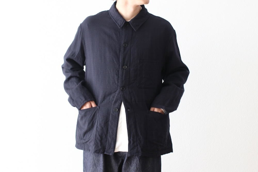 KAPTAIN SUNSHINE(����ץƥ󥵥󥷥㥤��) "Wool Gauze Work Shirt Jacket"