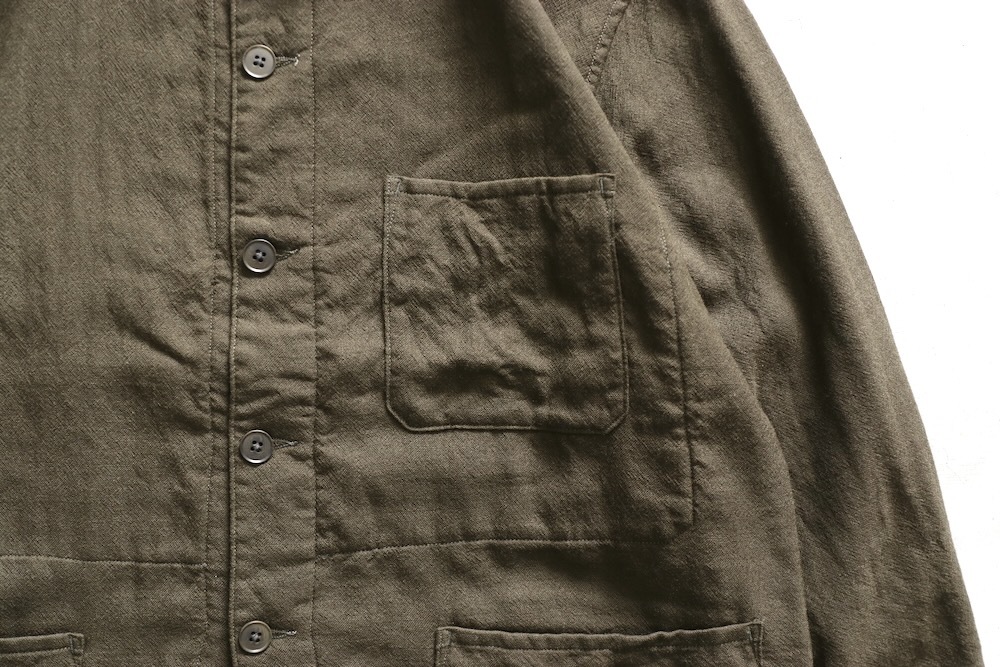 KAPTAIN SUNSHINE(����ץƥ󥵥󥷥㥤��) "Wool Gauze Work Shirt Jacket"