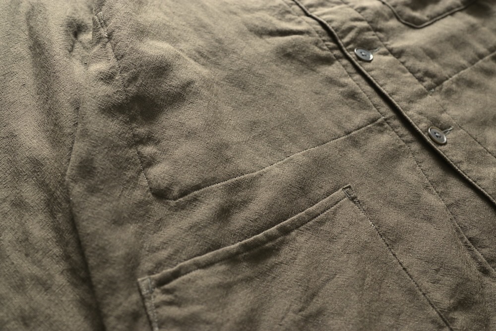 KAPTAIN SUNSHINE(����ץƥ󥵥󥷥㥤��) "Wool Gauze Work Shirt Jacket"