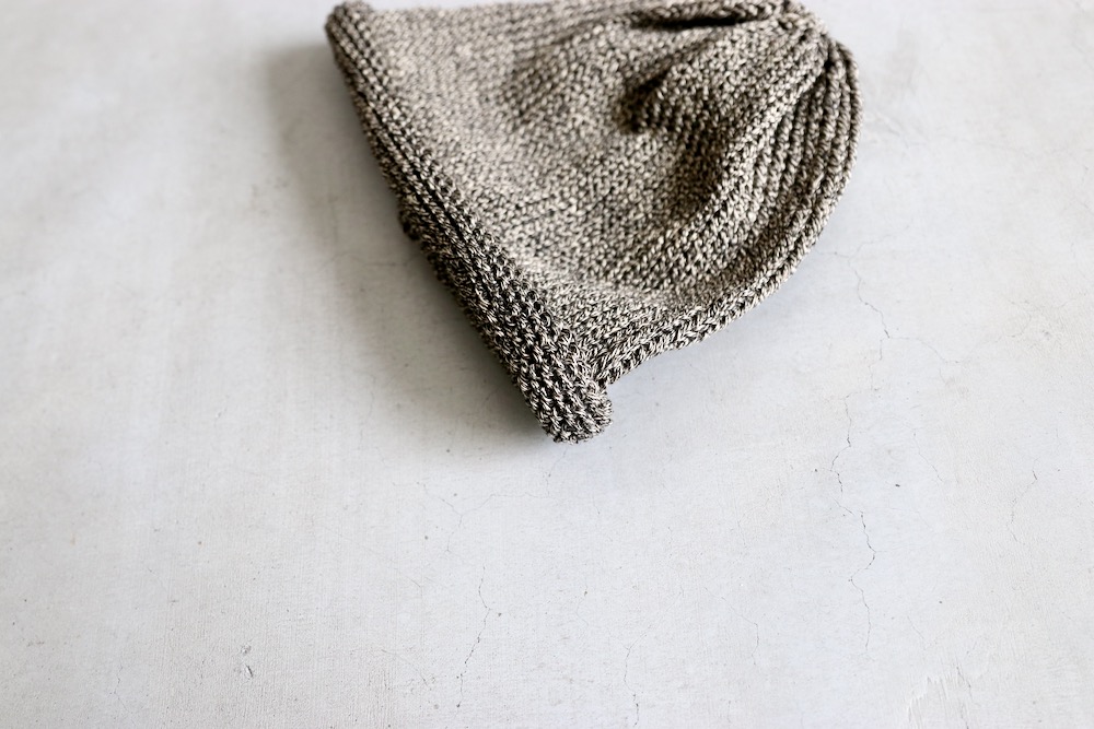 ENDS AND MEANS  (ɥɥߡ ) "Roll Up Knit Cap(Linen)"