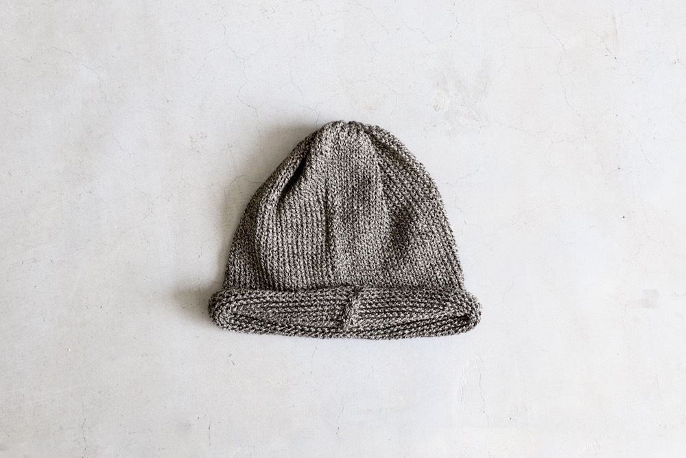 ENDS AND MEANS  (ɥɥߡ ) "Roll Up Knit Cap(Linen)"