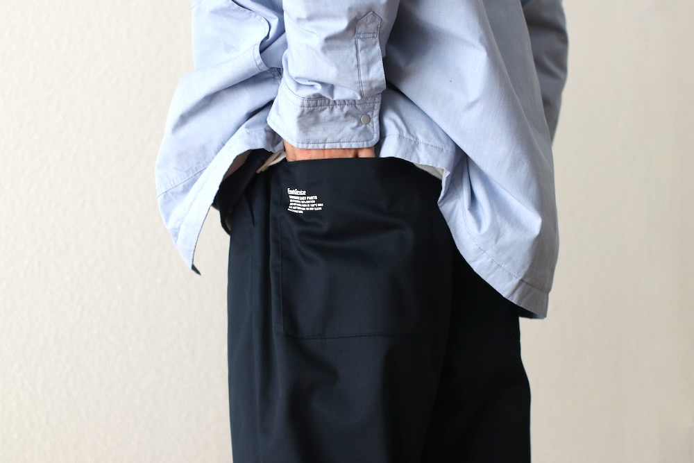 ［完売品］フレッシュサービス　サービスワークパンツ　新品　ネイビー　M FreshService フレッシュサービス STRETCH DRY CLOTH PANTS ストレッチ