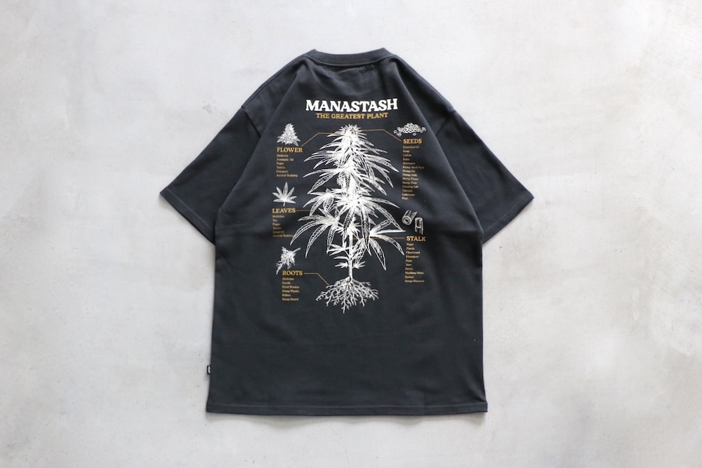 MANASTASH (�ޥʥ����å���) "HEMP TEE TGP"