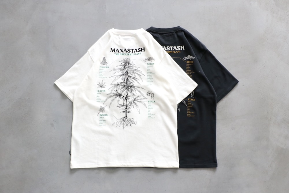 MANASTASH (�ޥʥ����å���) "HEMP TEE TGP"