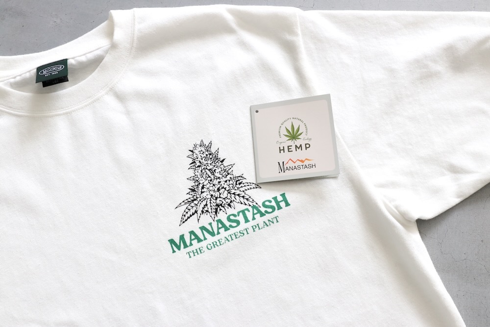 MANASTASH (�ޥʥ����å���) "HEMP TEE TGP"
