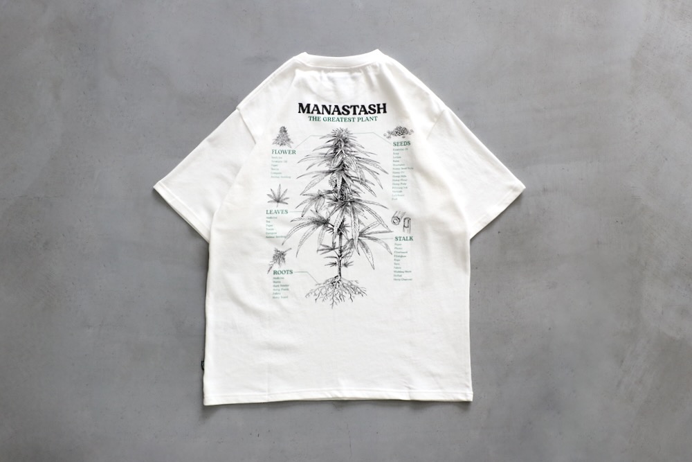 MANASTASH (�ޥʥ����å���) "HEMP TEE TGP"
