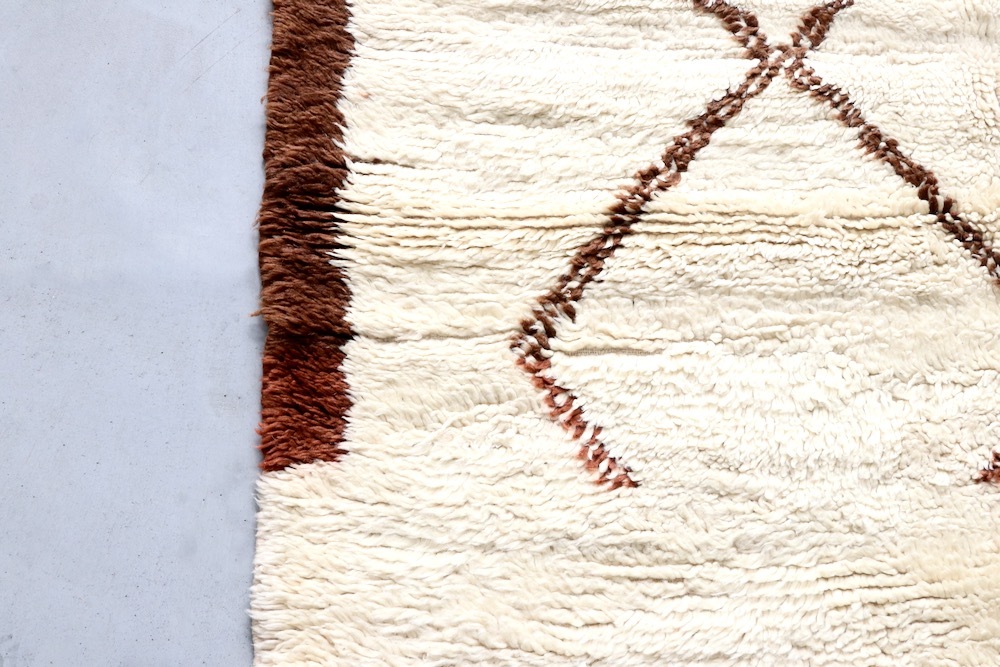 LIGHT YEARS(�饤�� ���䡼��)"MOROCCAN RUG VINTAGE BENI OUARAIN -�٥˥��� W220cm �� H143cm- BO-1174"