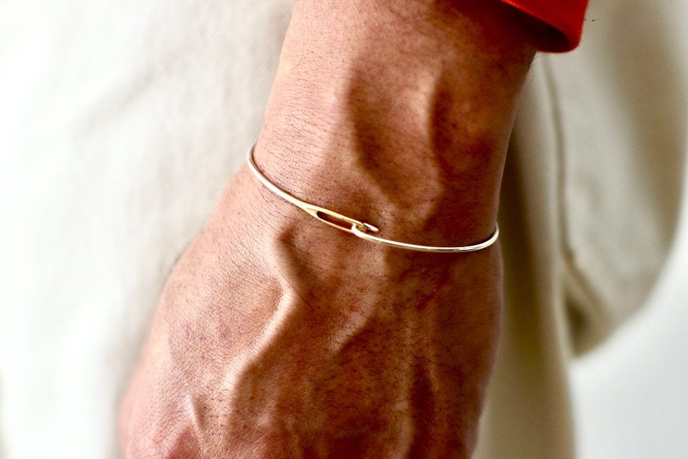 Porter Classic(�ݡ��������饷�å�) "NEEDLE BRACELET -GOLD&SILVER-"