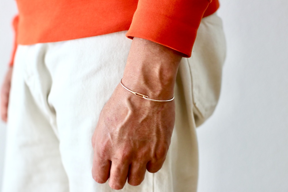 Porter Classic(�ݡ��������饷�å�) "NEEDLE BRACELET -GOLD&SILVER-"