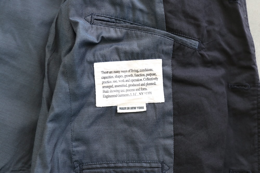 Engineered Garments (󥸥˥ɥ) "Andover Jacket - High Count Twill"