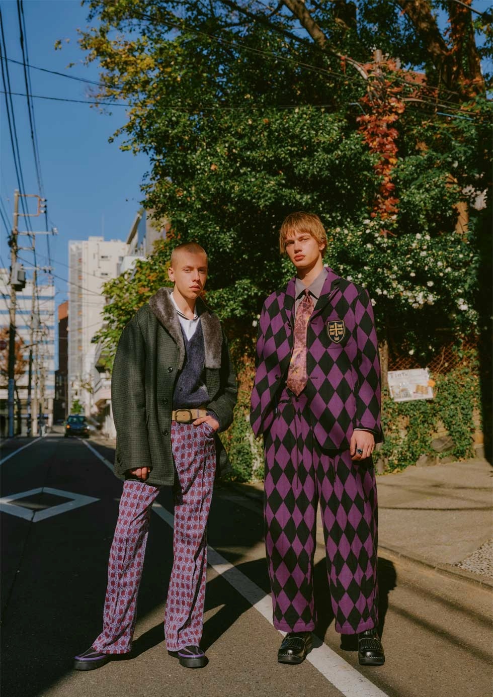 Needles(�ˡ��ɥ륺) "Mohair Cardigan - Emblem"