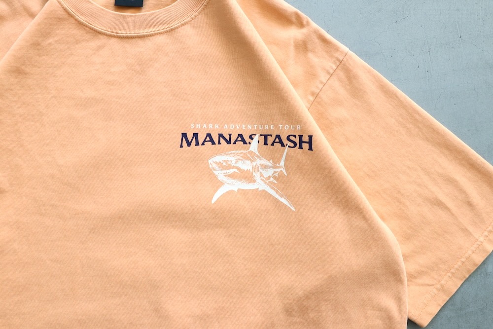 MANASTASH (�ޥʥ����å���) "PUMICE TEE SHARK"