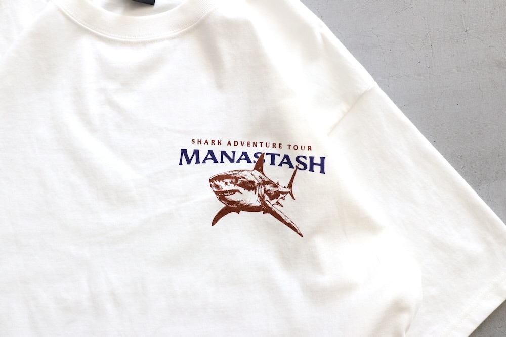 MANASTASH (�ޥʥ����å���) "PUMICE TEE SHARK"