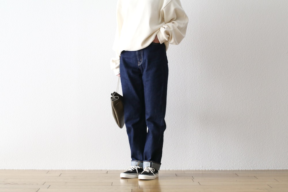 美品 CIOTA スヴィンコットンデニム 定価3万 28 ジーンズ ジーパン WOMEN'S】CIOTA (シオタ) “インディゴ スビンコットン 13.5oz