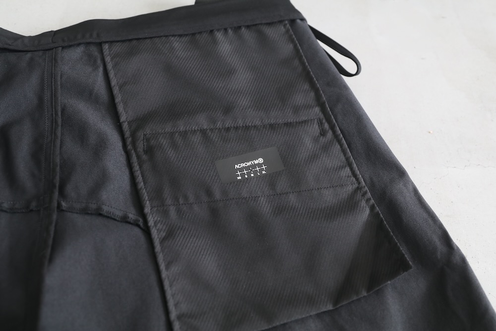 ACRONYM(˥) "P17-DS Schoeller Dryskin Web Belt Trouser"