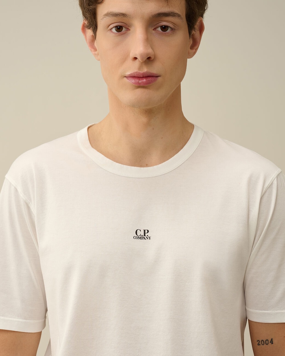 C.P. Company (ԡѥˡ) "70/2 MERCERIZED JERSEY LOGO T"