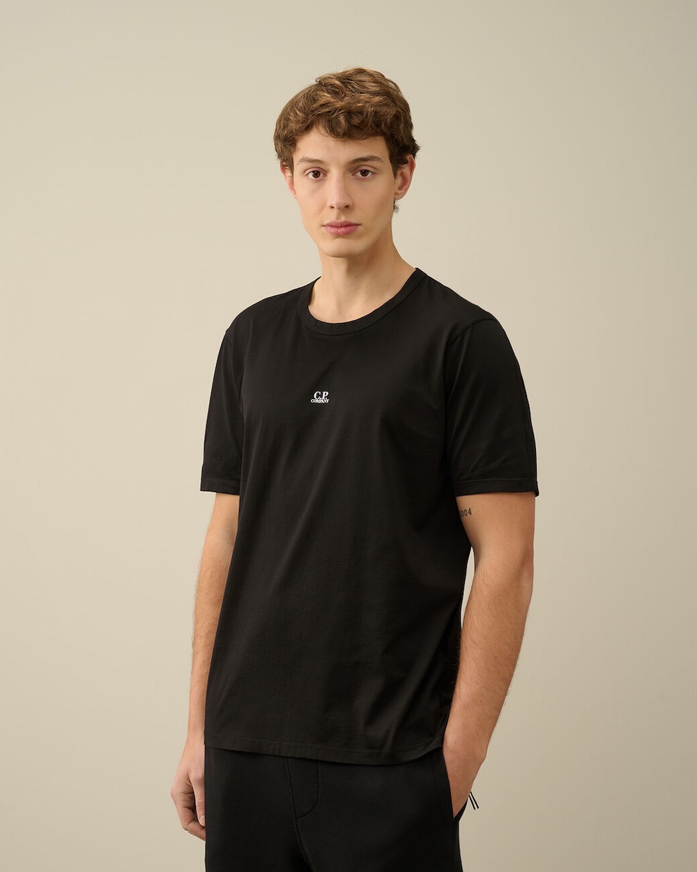 C.P. Company (ԡѥˡ) "70/2 MERCERIZED JERSEY LOGO T"