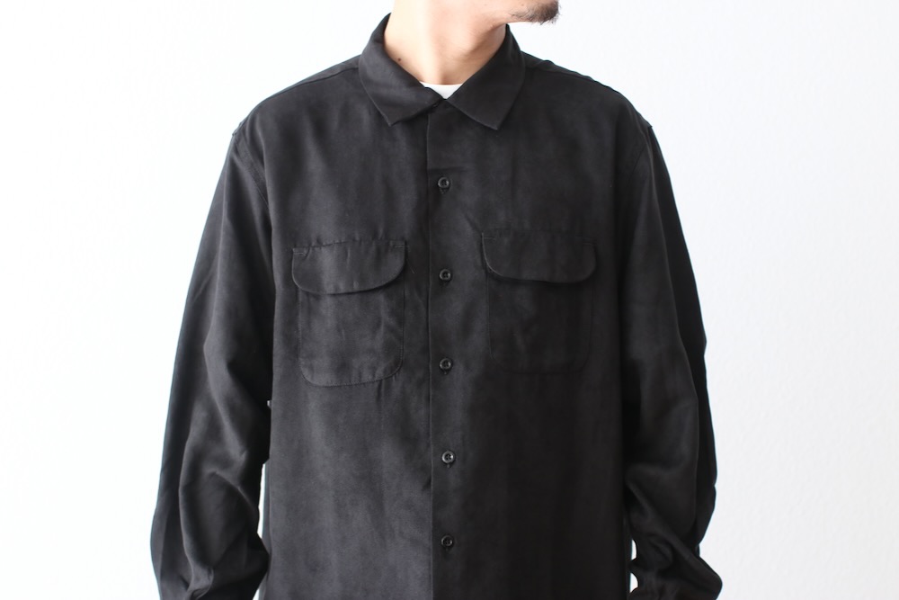 Engineered Garments (���󥸥˥����ɥ�������) "Classic Shirt - Polyester Lt.Weight Fake Suede -"