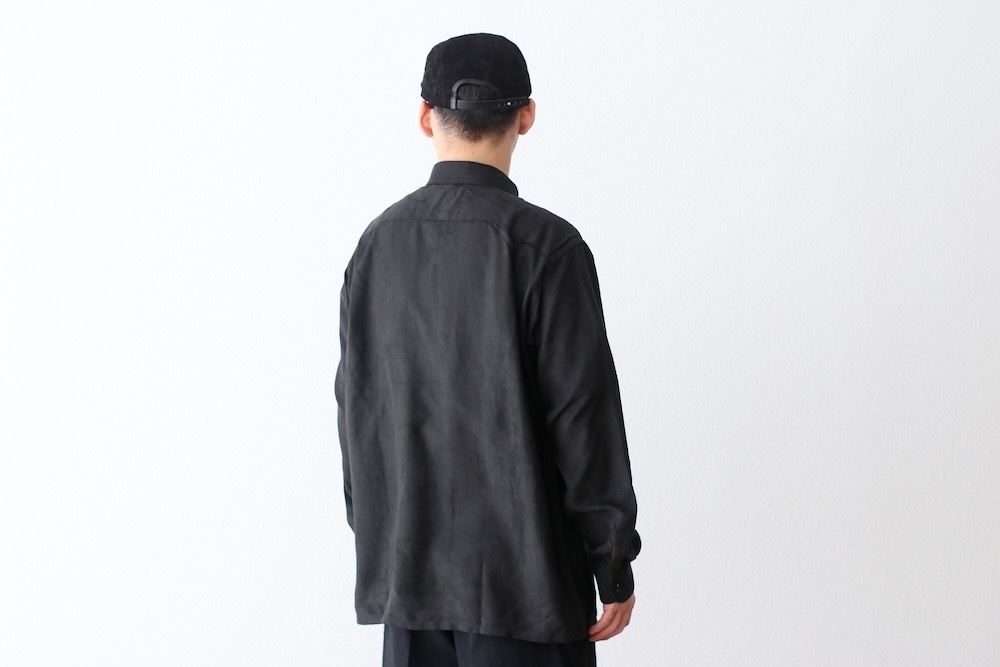 Engineered Garments (���󥸥˥����ɥ�������) "Classic Shirt - Polyester Lt.Weight Fake Suede -"