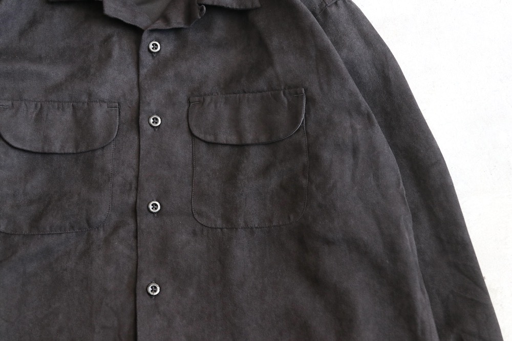 Engineered Garments (���󥸥˥����ɥ�������) "Classic Shirt - Polyester Lt.Weight Fake Suede -"