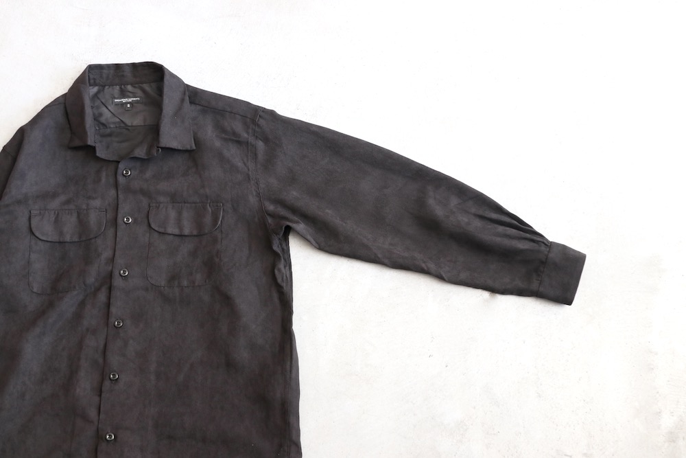 Engineered Garments (���󥸥˥����ɥ�������) "Classic Shirt - Polyester Lt.Weight Fake Suede -"