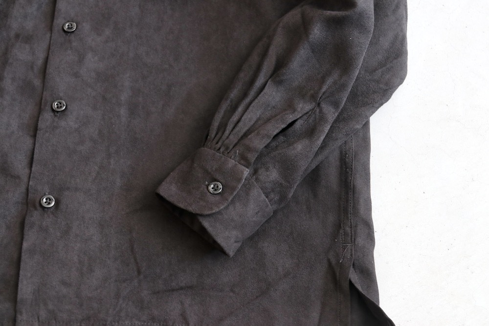 Engineered Garments (���󥸥˥����ɥ�������) "Classic Shirt - Polyester Lt.Weight Fake Suede -"
