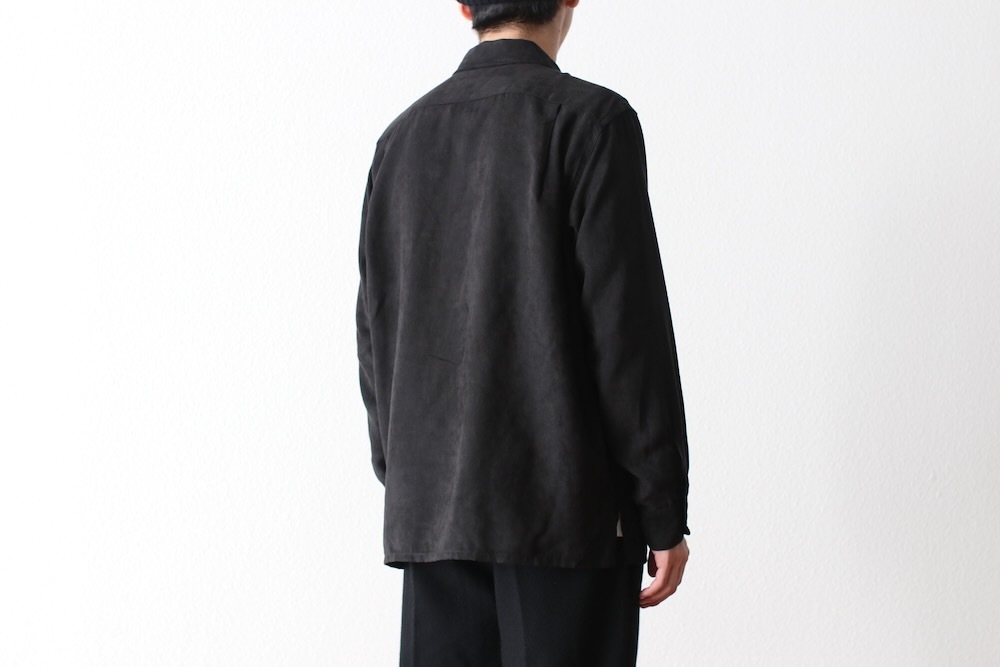 Engineered Garments (���󥸥˥����ɥ�������) "Classic Shirt - Polyester Lt.Weight Fake Suede -"