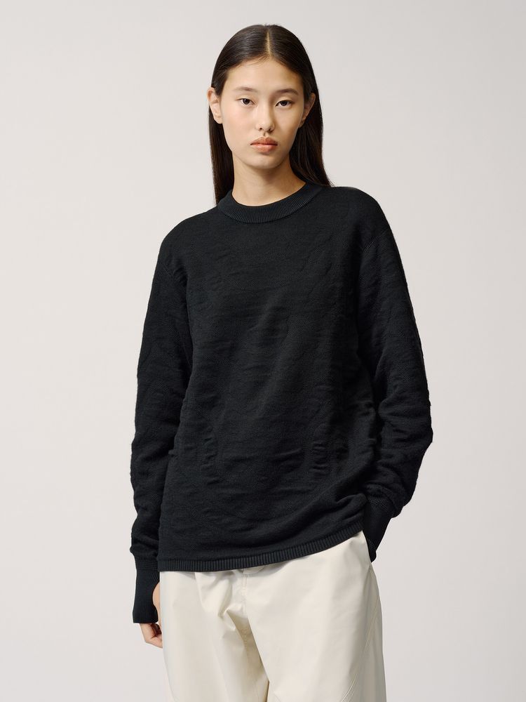 GOLDWIN 0 (ɥ ) "Reaction Diffusion Knit Top"