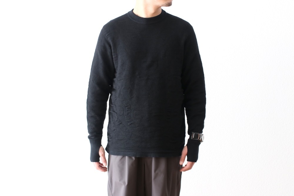 GOLDWIN 0 (ɥ ) "Reaction Diffusion Knit Top"