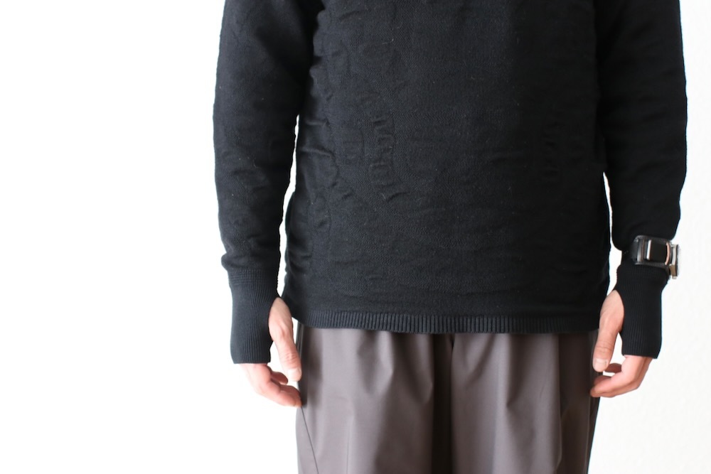 GOLDWIN 0 (ɥ ) "Reaction Diffusion Knit Top"