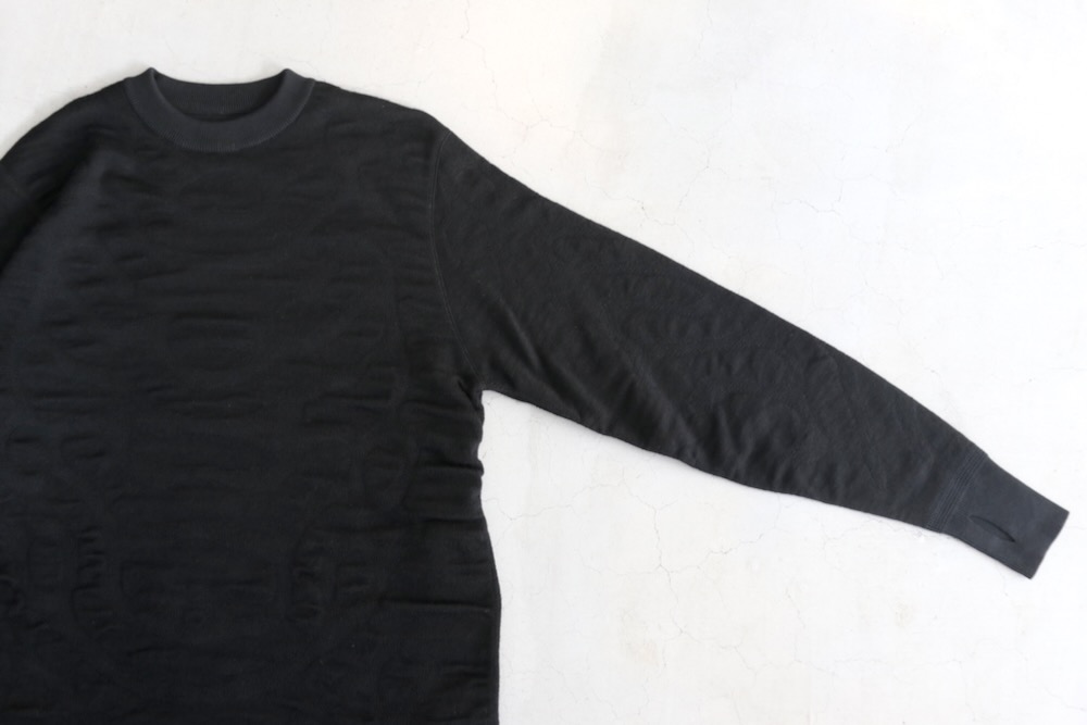 GOLDWIN 0 (ɥ ) "Reaction Diffusion Knit Top"