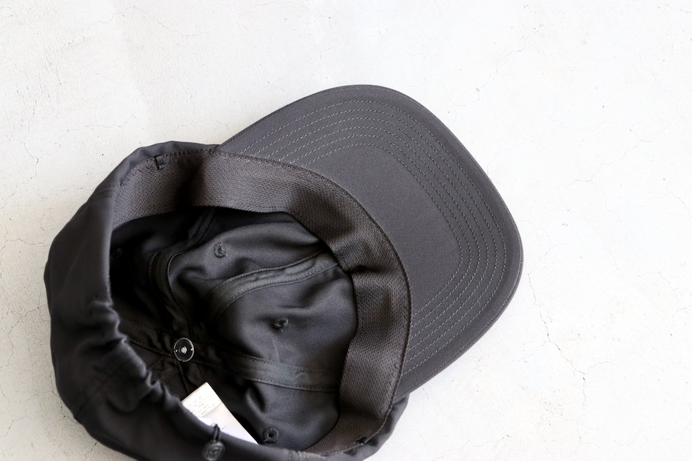 KIJIMA TAKAYUKI( 業) "POLY COTTON ELASTIC BACK 6PANEL CAP"