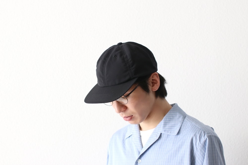 KIJIMA TAKAYUKI(������ �����業) "POLY COTTON ELASTIC BACK 6PANEL CAP"