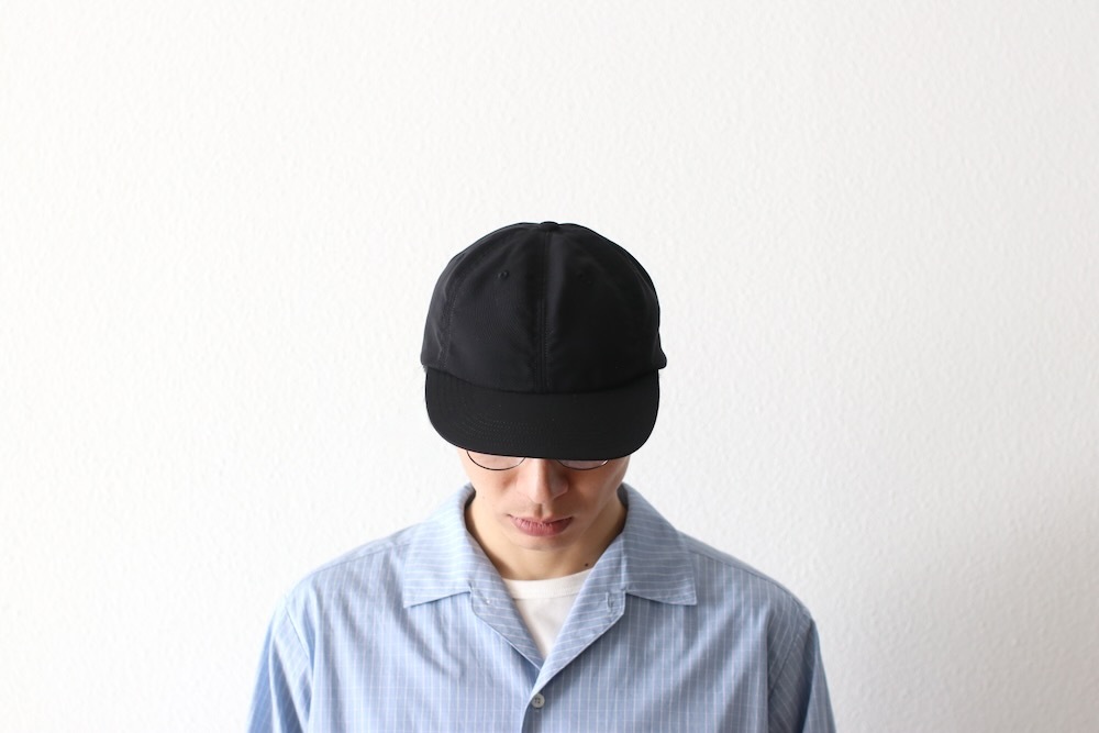 KIJIMA TAKAYUKI(������ �����業) "POLY COTTON ELASTIC BACK 6PANEL CAP"