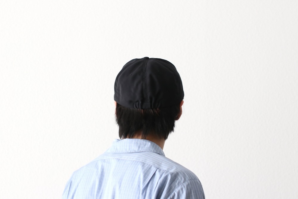 KIJIMA TAKAYUKI(������ �����業) "POLY COTTON ELASTIC BACK 6PANEL CAP"