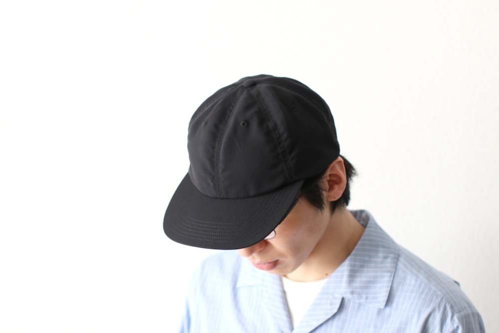 KIJIMA TAKAYUKI(������ �����業) "POLY COTTON ELASTIC BACK 6PANEL CAP"