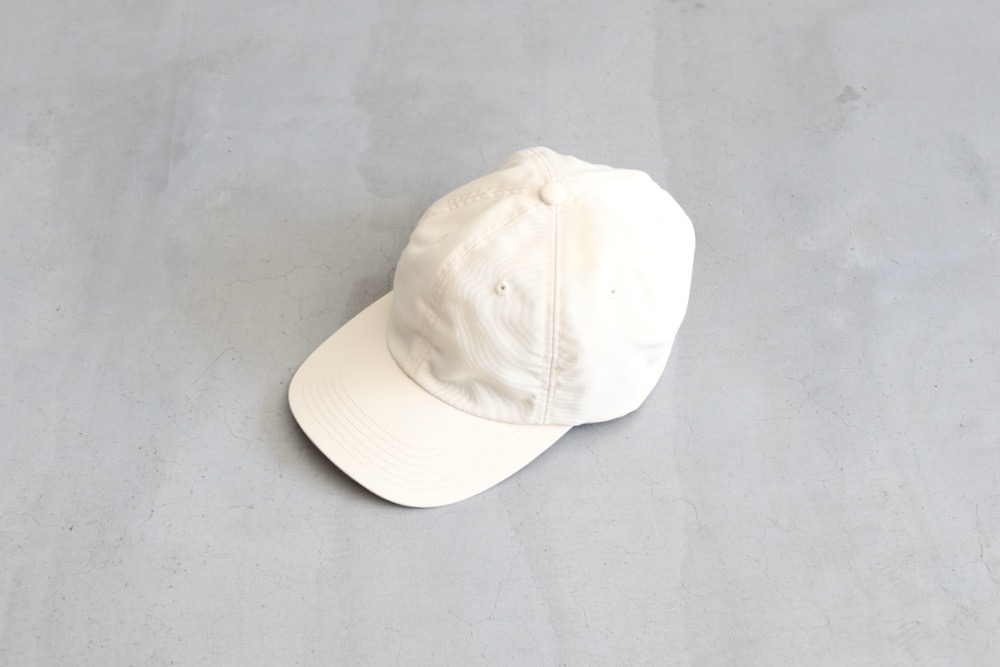 KIJIMA TAKAYUKI( 業) "POLY COTTON ELASTIC BACK 6PANEL CAP"
