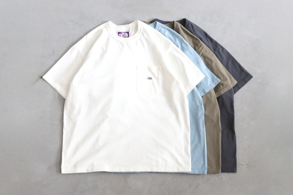 THE NORTH FACE PURPLE LABEL ( Ρ ե ѡץ 졼٥) "7oz Pocket Tee"