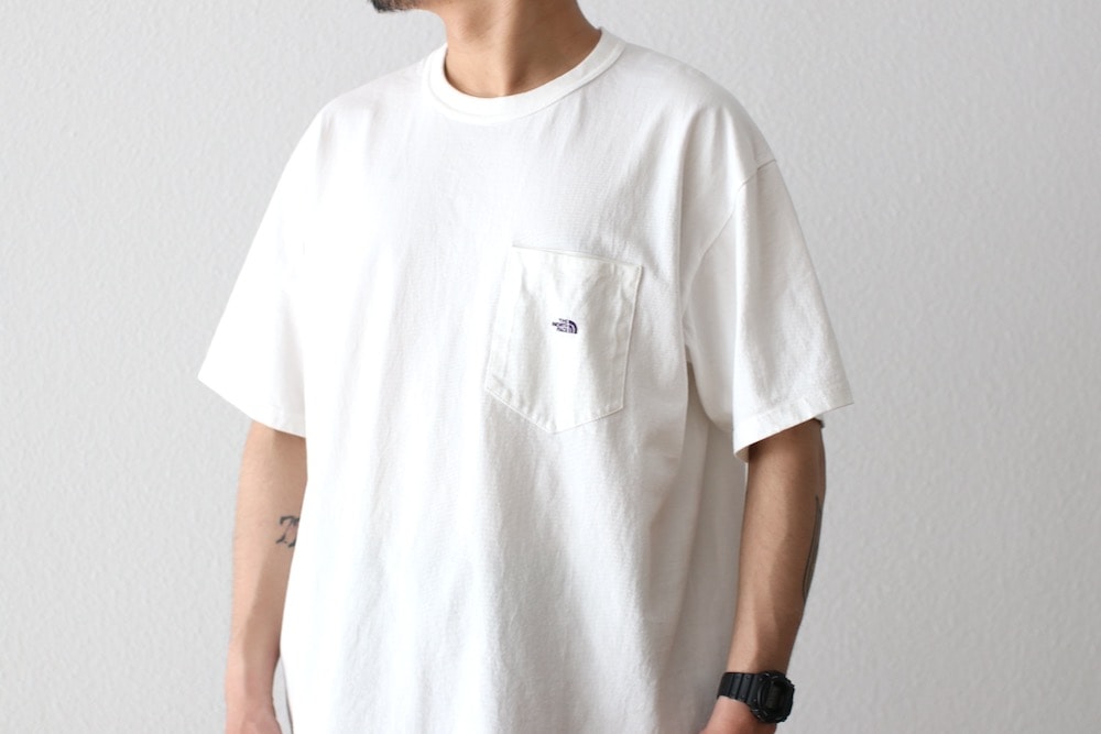 THE NORTH FACE PURPLE LABEL ( Ρ ե ѡץ 졼٥) "7oz Pocket Tee"