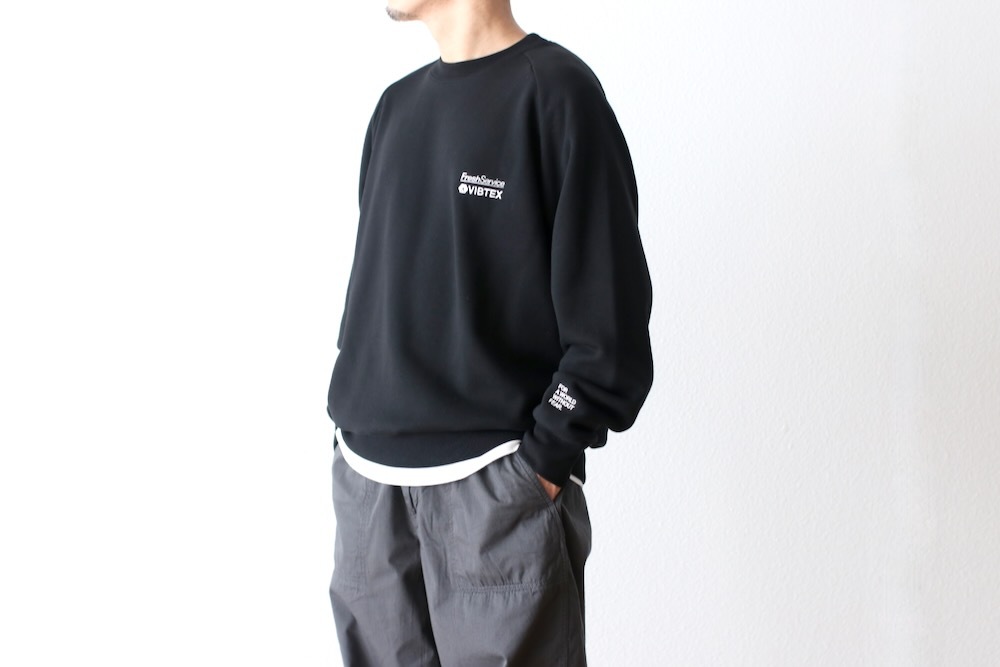 FreshService(եå奵ӥ) "VIBTEX for FreshService SWEAT CREW NECK PULLOVER"