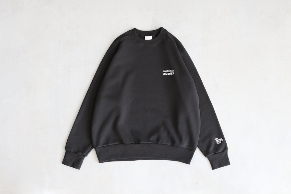 FreshService(եå奵ӥ) "VIBTEX for FreshService SWEAT CREW NECK PULLOVER"
