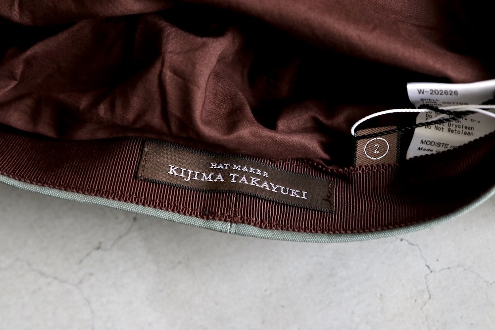 ��unisex��KIJIMA TAKAYUKI(������ �����業) "Casquette -W-202626-"