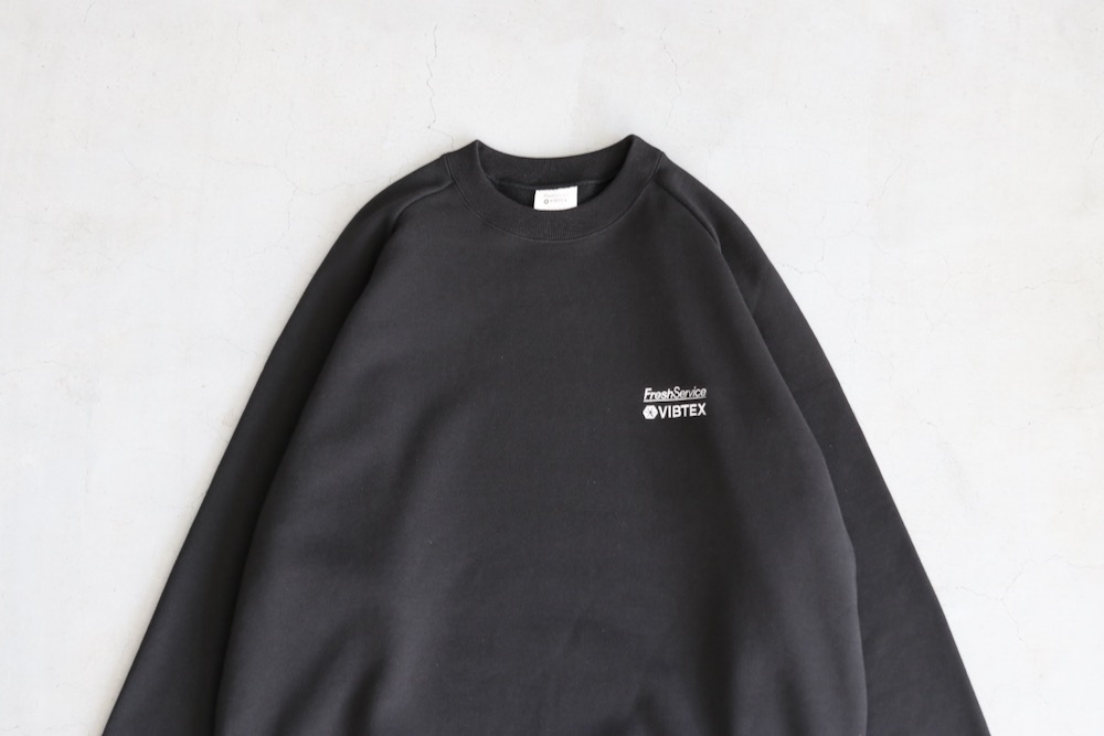 FreshService(եå奵ӥ) "VIBTEX for FreshService SWEAT CREW NECK PULLOVER"