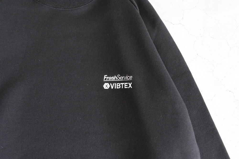 FreshService(եå奵ӥ) "VIBTEX for FreshService SWEAT CREW NECK PULLOVER"