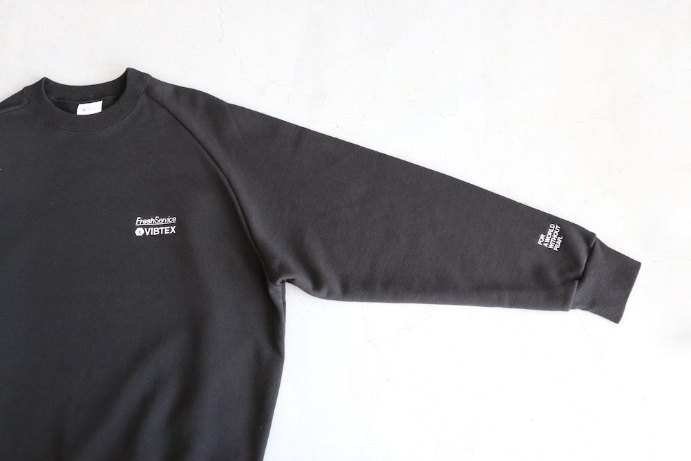 FreshService(եå奵ӥ) "VIBTEX for FreshService SWEAT CREW NECK PULLOVER"