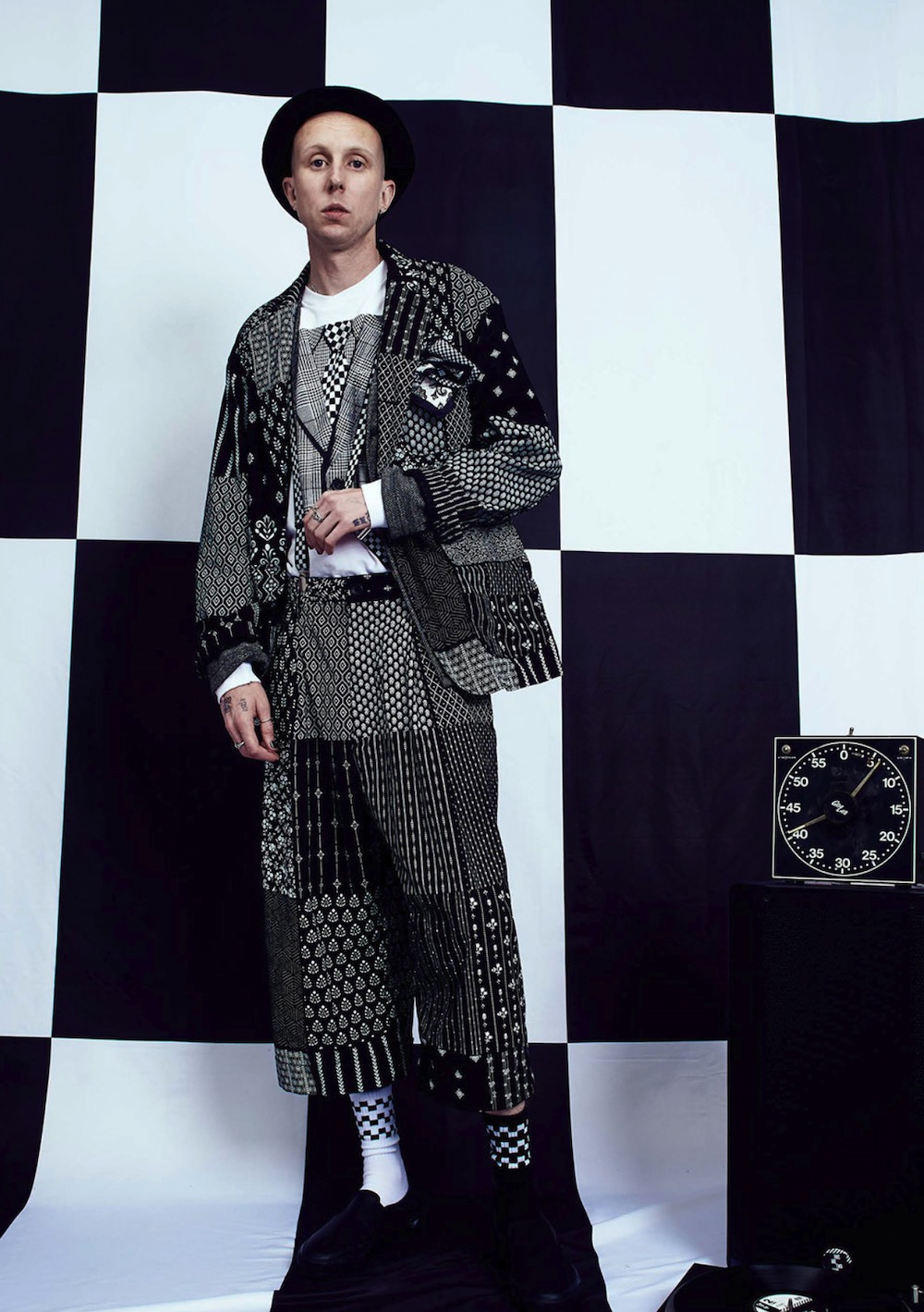 Engineered Garments (���󥸥˥����ɥ�������) "Pocket Square"