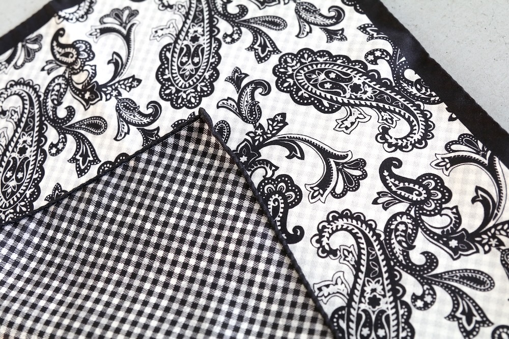 Engineered Garments (���󥸥˥����ɥ�������) "Pocket Square"