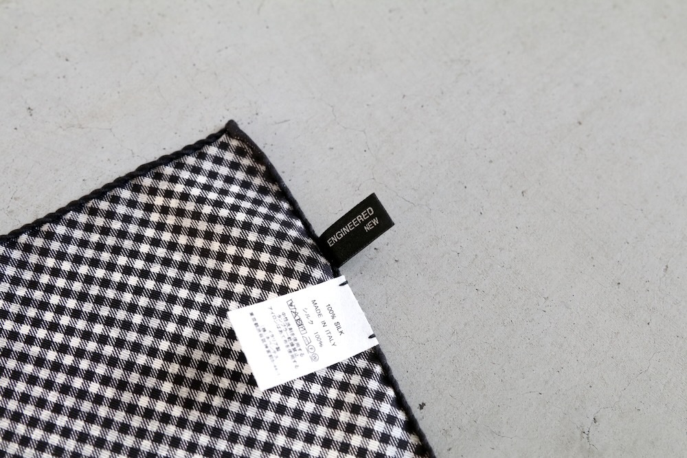 Engineered Garments (���󥸥˥����ɥ�������) "Pocket Square"