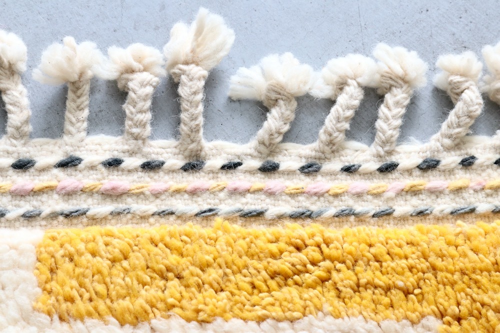 LIGHT YEARS(�饤�� ���䡼��)"MOROCCAN RUG VINTAGE BENI OUARAIN -�٥˥��� W166cm �� H108cm- BO-1241"