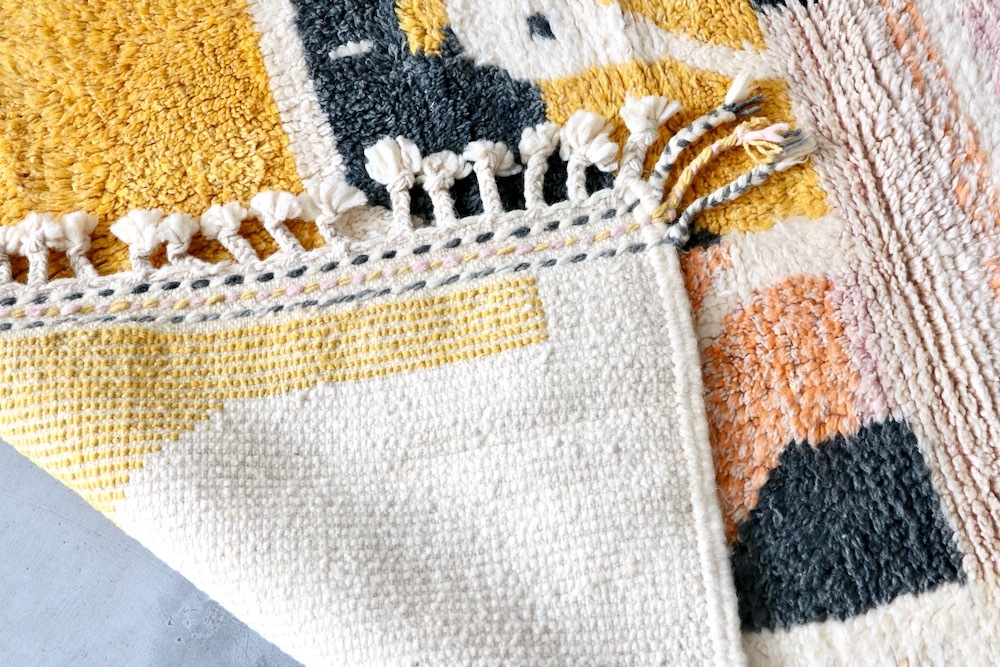 LIGHT YEARS(�饤�� ���䡼��)"MOROCCAN RUG VINTAGE BENI OUARAIN -�٥˥��� W166cm �� H108cm- BO-1241"